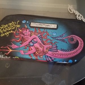 Edhardy wristlet/bag/purse